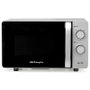 Orbegozo MIG 2072 CE Microondas sin Plato (Flatbed) con Función Grill, 20 Litros de Capacidad, 700W Microondas y 800W Grill, 5 Niveles, Interior Cerámico, Color Gris